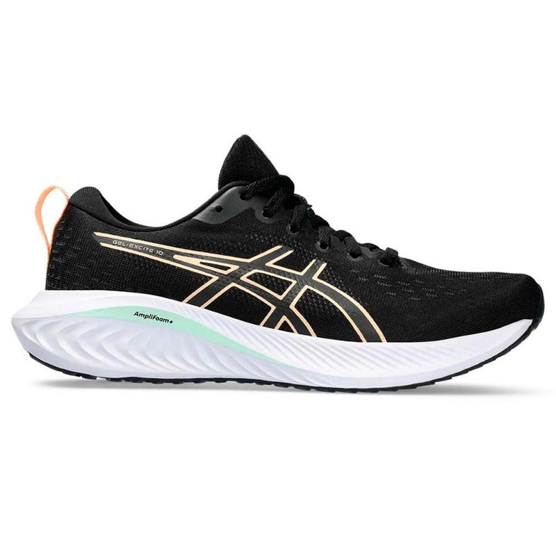 ASICS - Zapatillas Deportivas GEL- Excite 10 Black/Apricot Mujer Asics