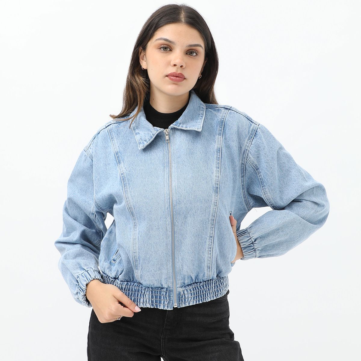 SYBILLA - Casaca 100% Algodón Mujer Sybilla