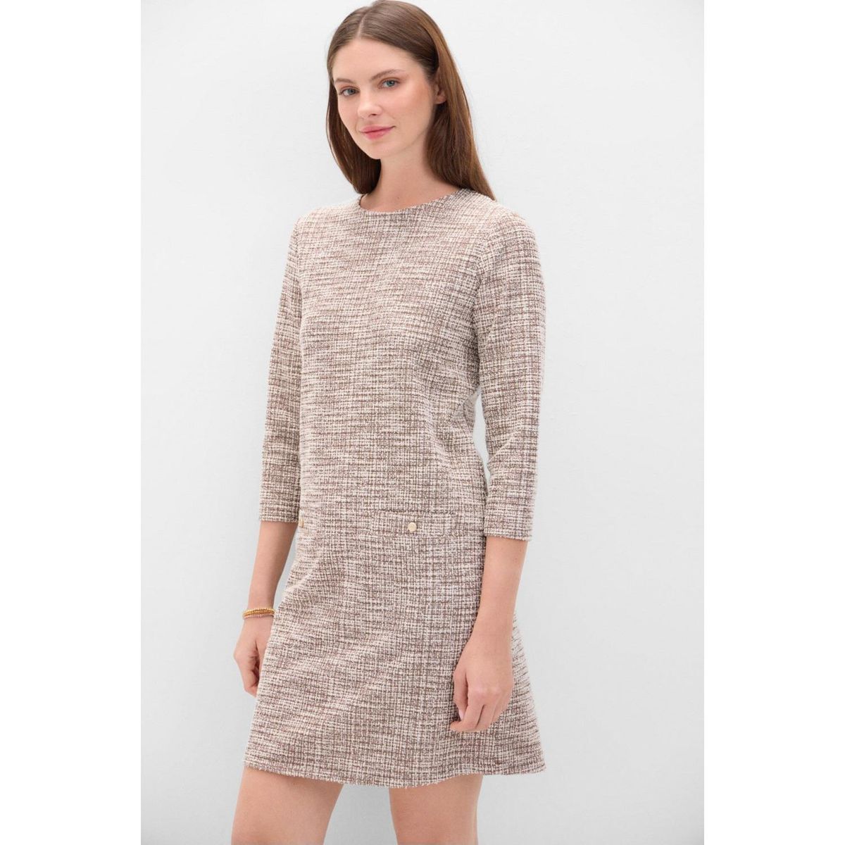 CORTEFIEL - Vestido Largo Casual Mujer Cortefiel