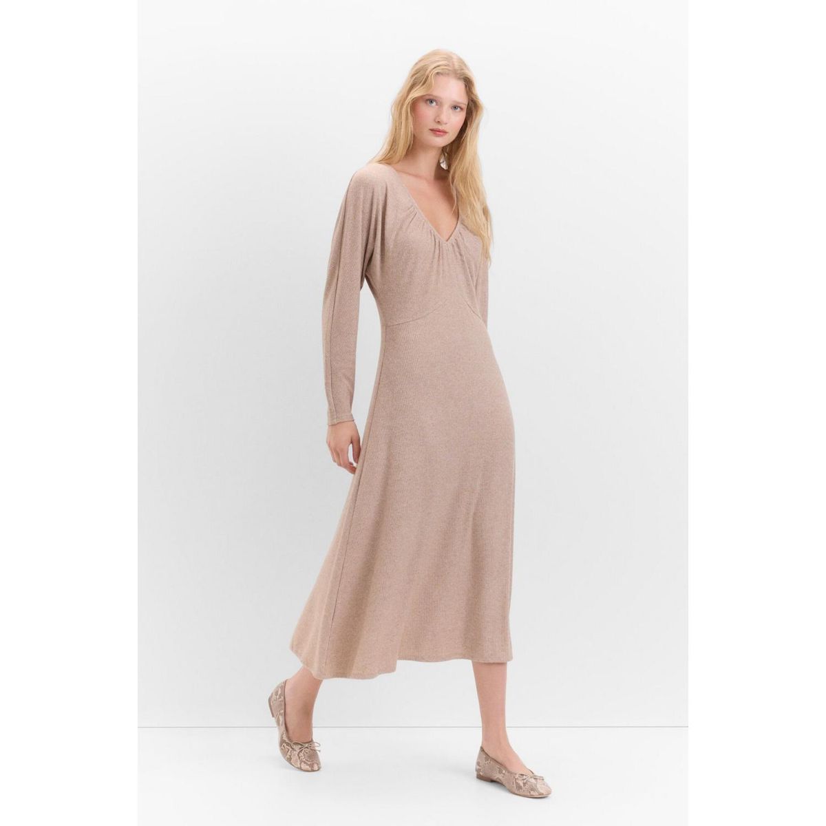 CORTEFIEL - Vestido Corto Casual Mujer Cortefiel