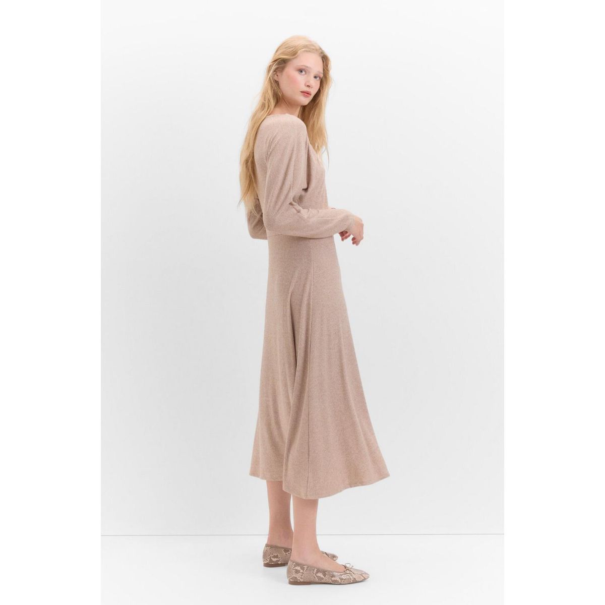 CORTEFIEL - Vestido Corto Casual Mujer Cortefiel