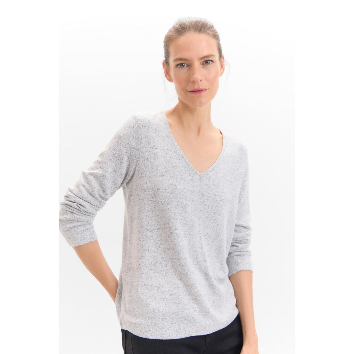 CORTEFIEL - Polo Manga Larga Casual Mujer Cortefiel