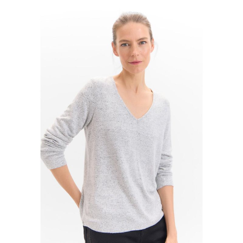 CORTEFIEL - Polo Manga Larga Casual Mujer Cortefiel