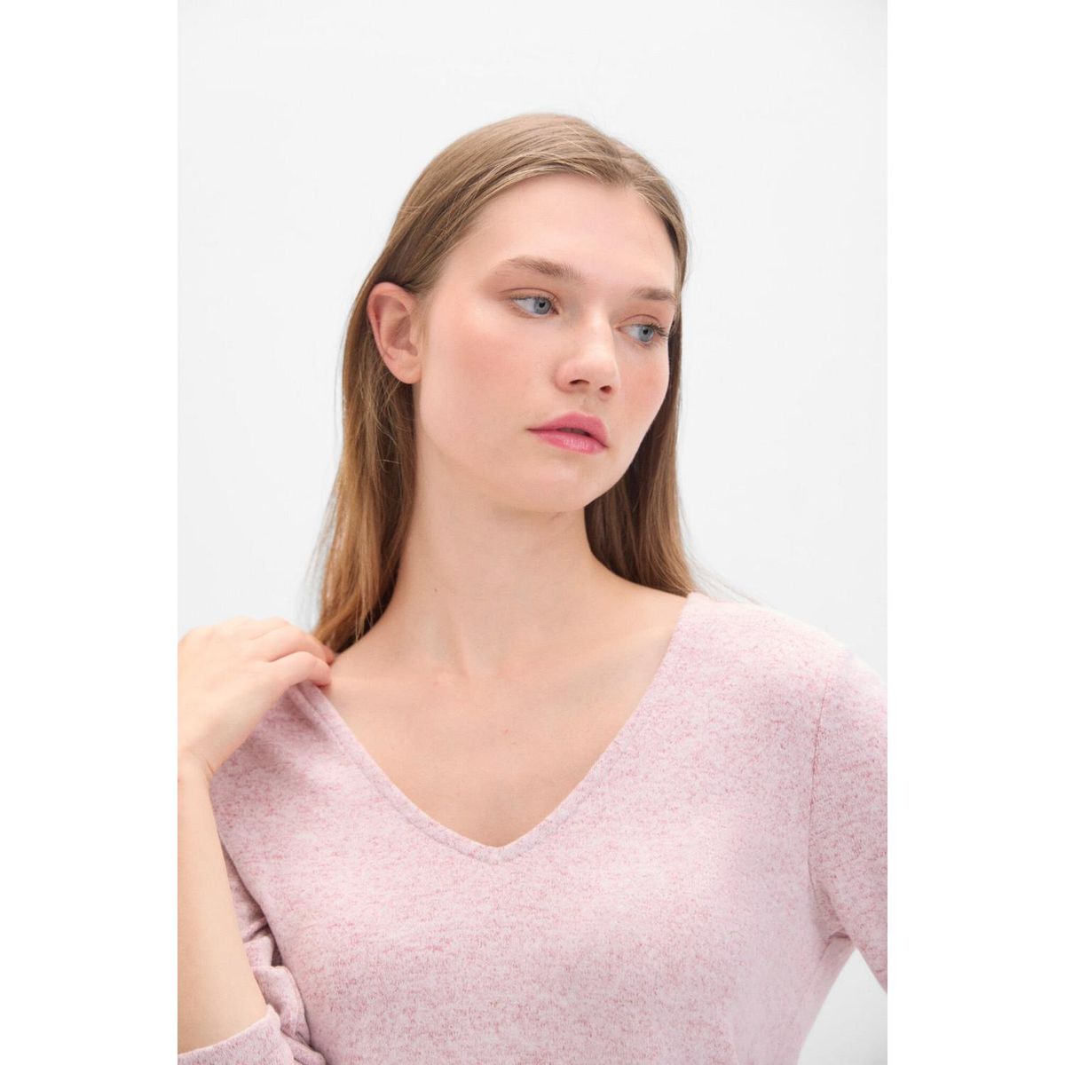 CORTEFIEL - Polo Manga Larga Casual Mujer Cortefiel