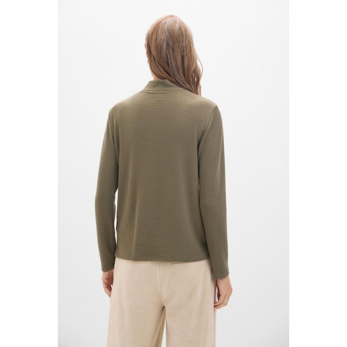 CORTEFIEL - Polo Manga Larga Casual Mujer Cortefiel