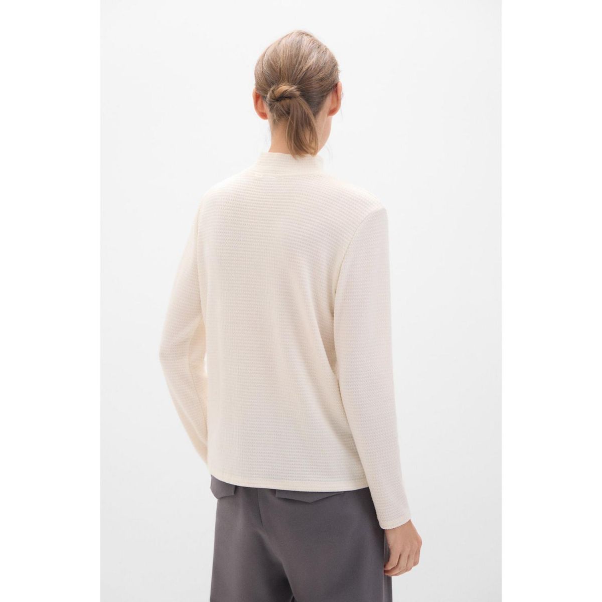 CORTEFIEL - Polo Manga Larga Casual Mujer Cortefiel