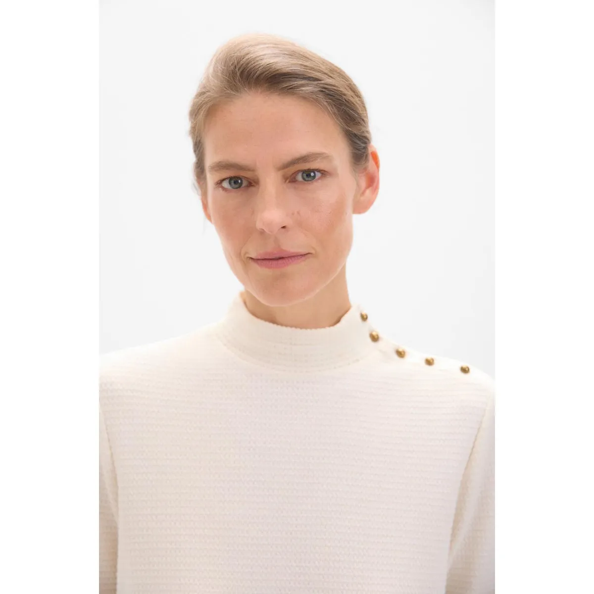 CORTEFIEL - Polo Manga Larga Casual Mujer Cortefiel