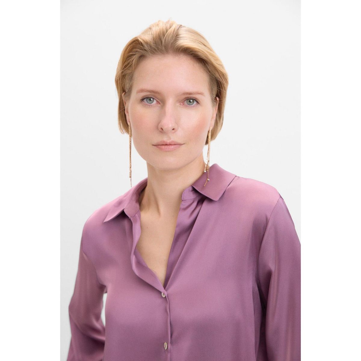 CORTEFIEL - Blusa Manga Larga Casual Mujer Cortefiel