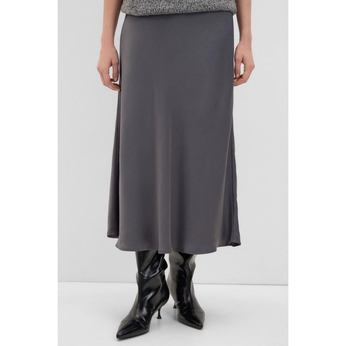 CORTEFIEL - Falda Larga Casual Mujer Cortefiel