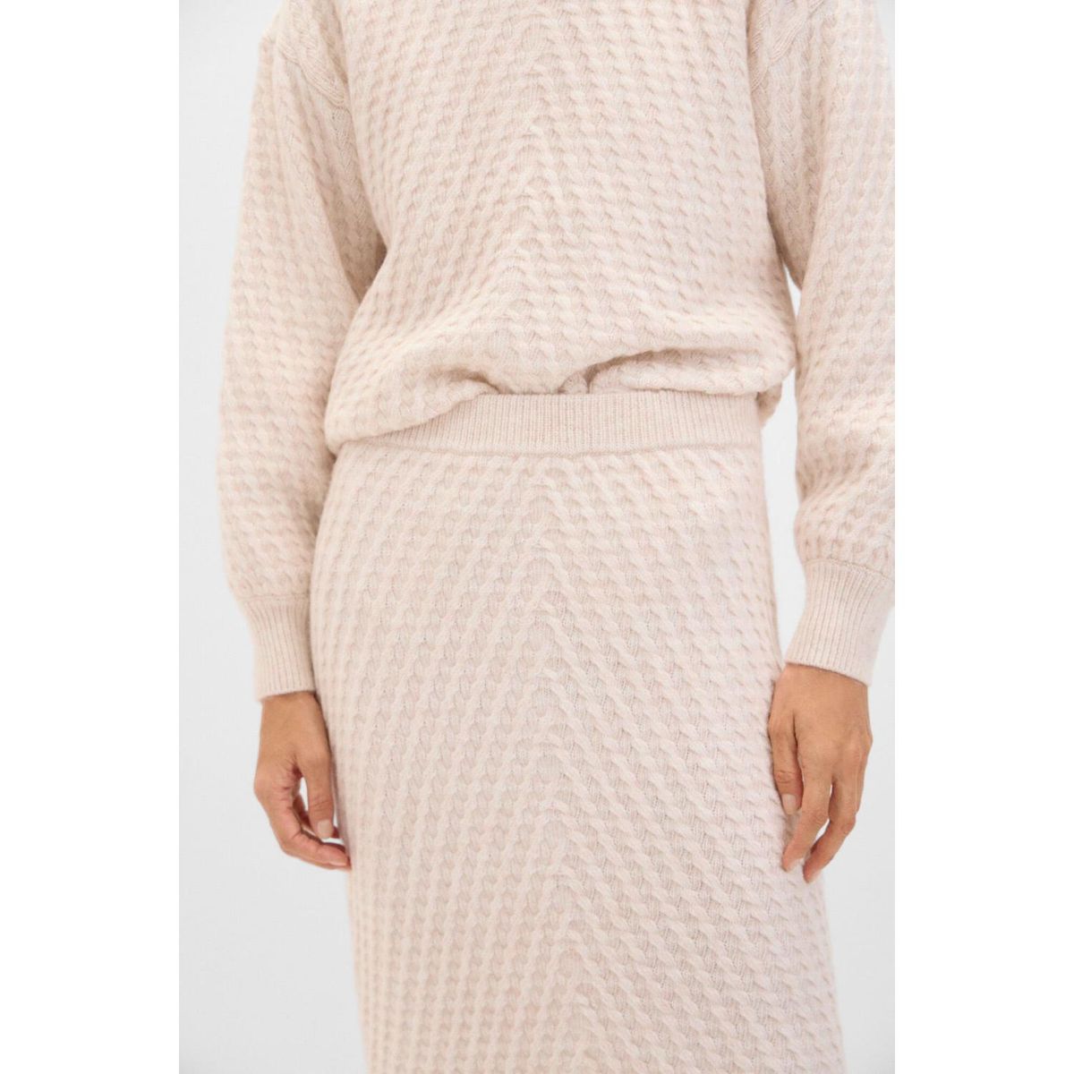 CORTEFIEL - Falda Larga Casual Mujer Cortefiel