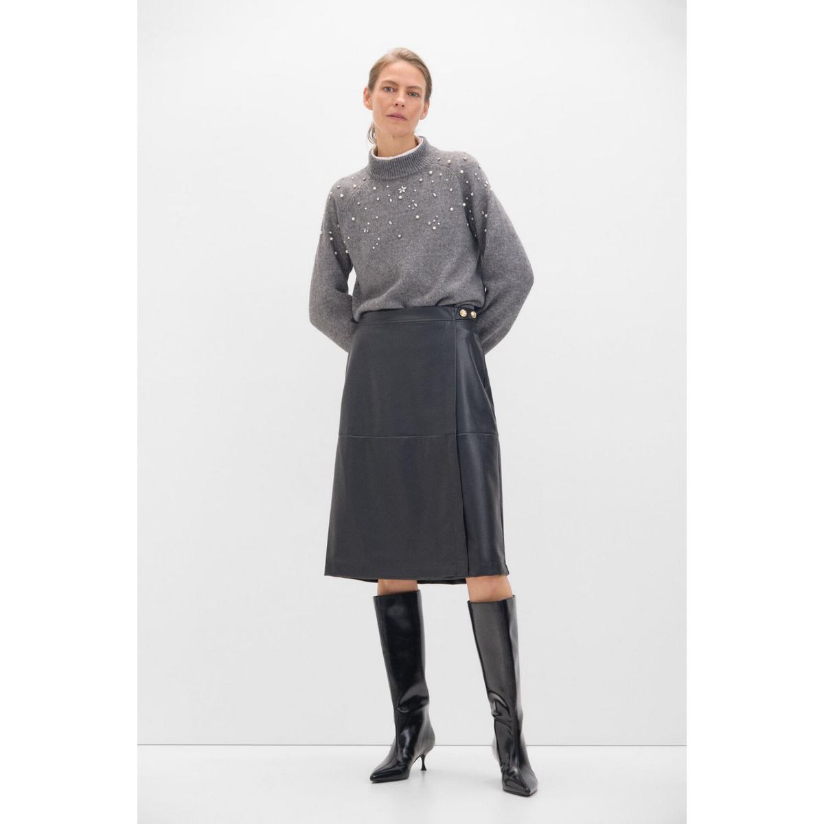 CORTEFIEL - Falda Corta Casual Mujer Cortefiel