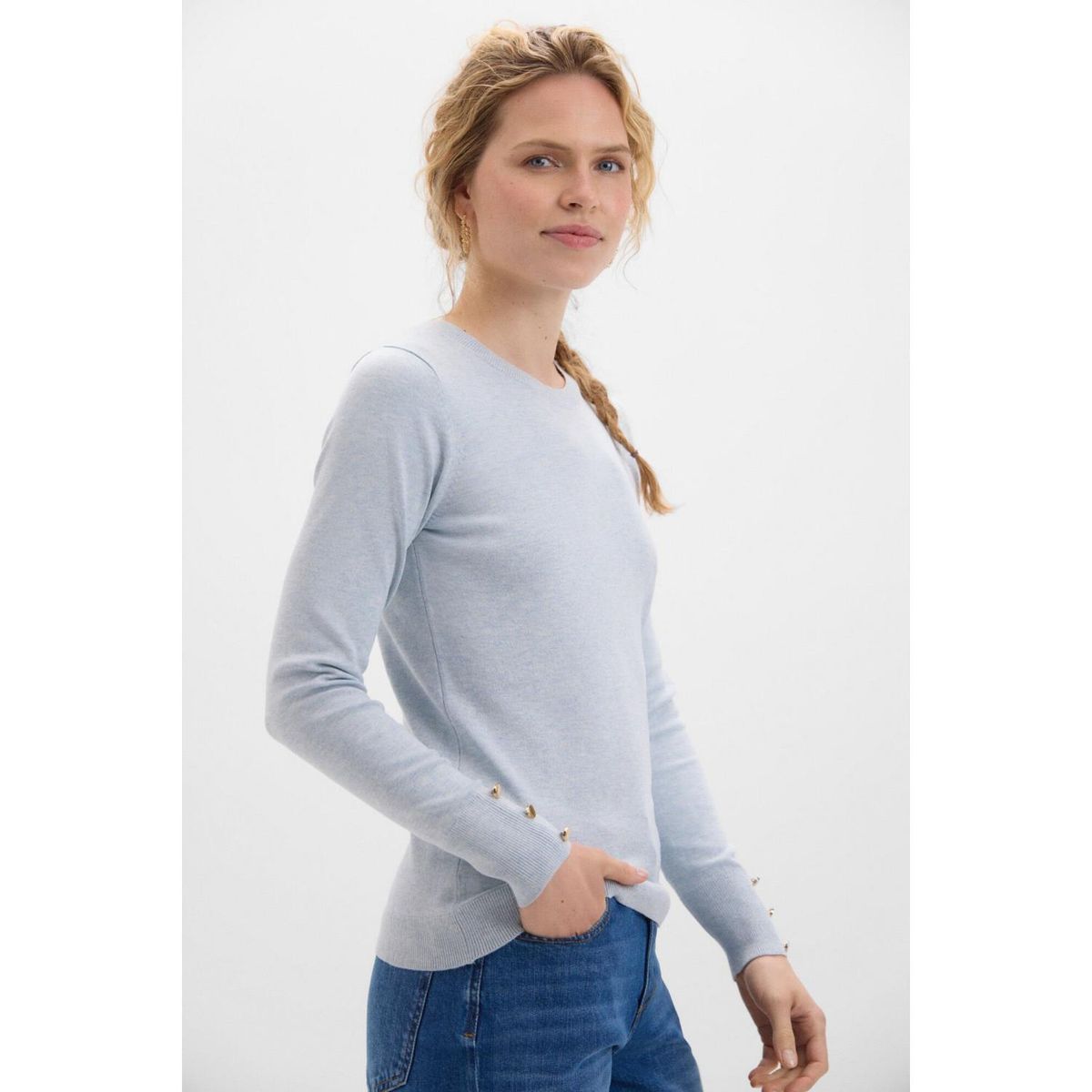 CORTEFIEL - Chompa Casual Mujer Cortefiel