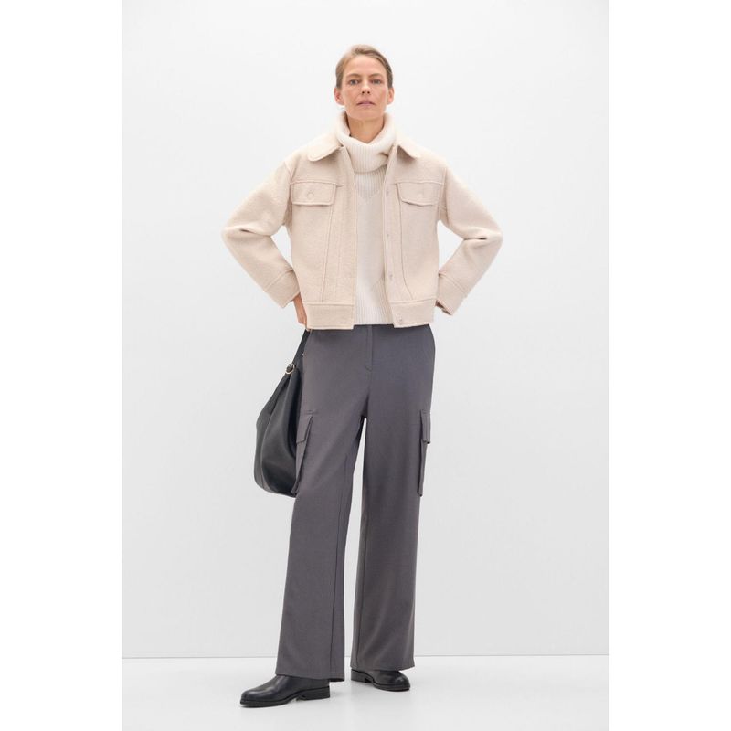 CORTEFIEL - Abrigo Casual Mujer Cortefiel