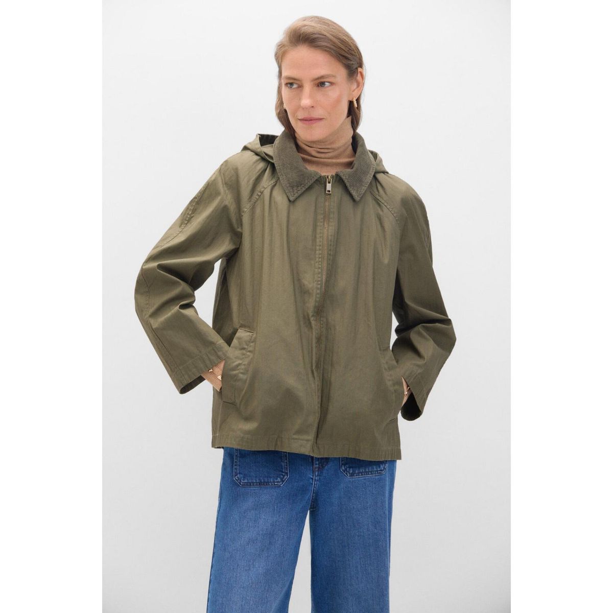 CORTEFIEL - Casaca Casual Mujer Cortefiel