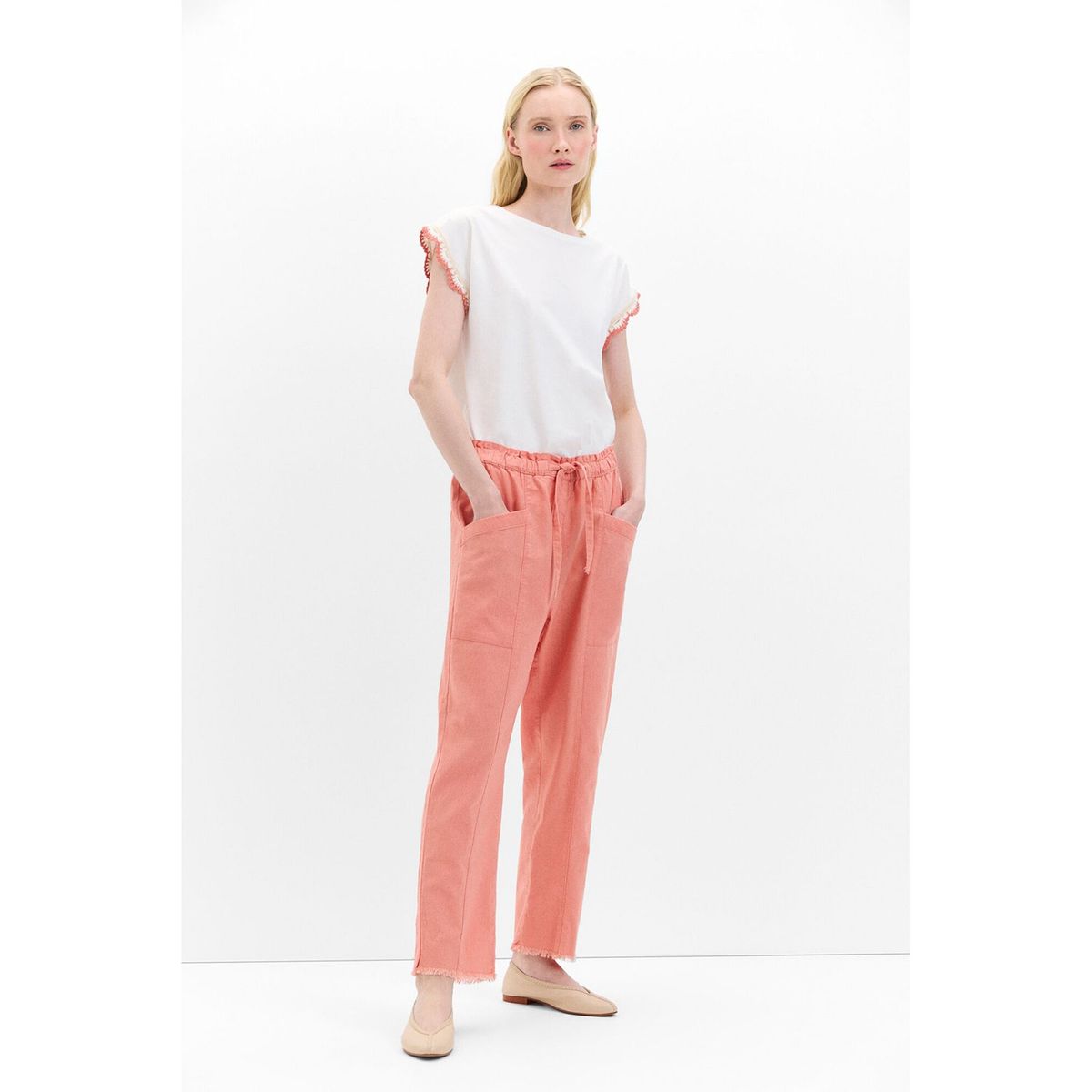 CORTEFIEL - Polo Manga Corta 100% Algodón Mujer Cortefiel