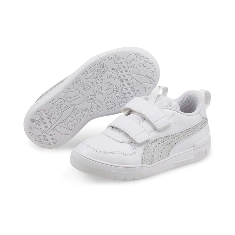 PUMA - Zapatillas Urbanas Niña Puma Multiflex Glitz Fs V Ps