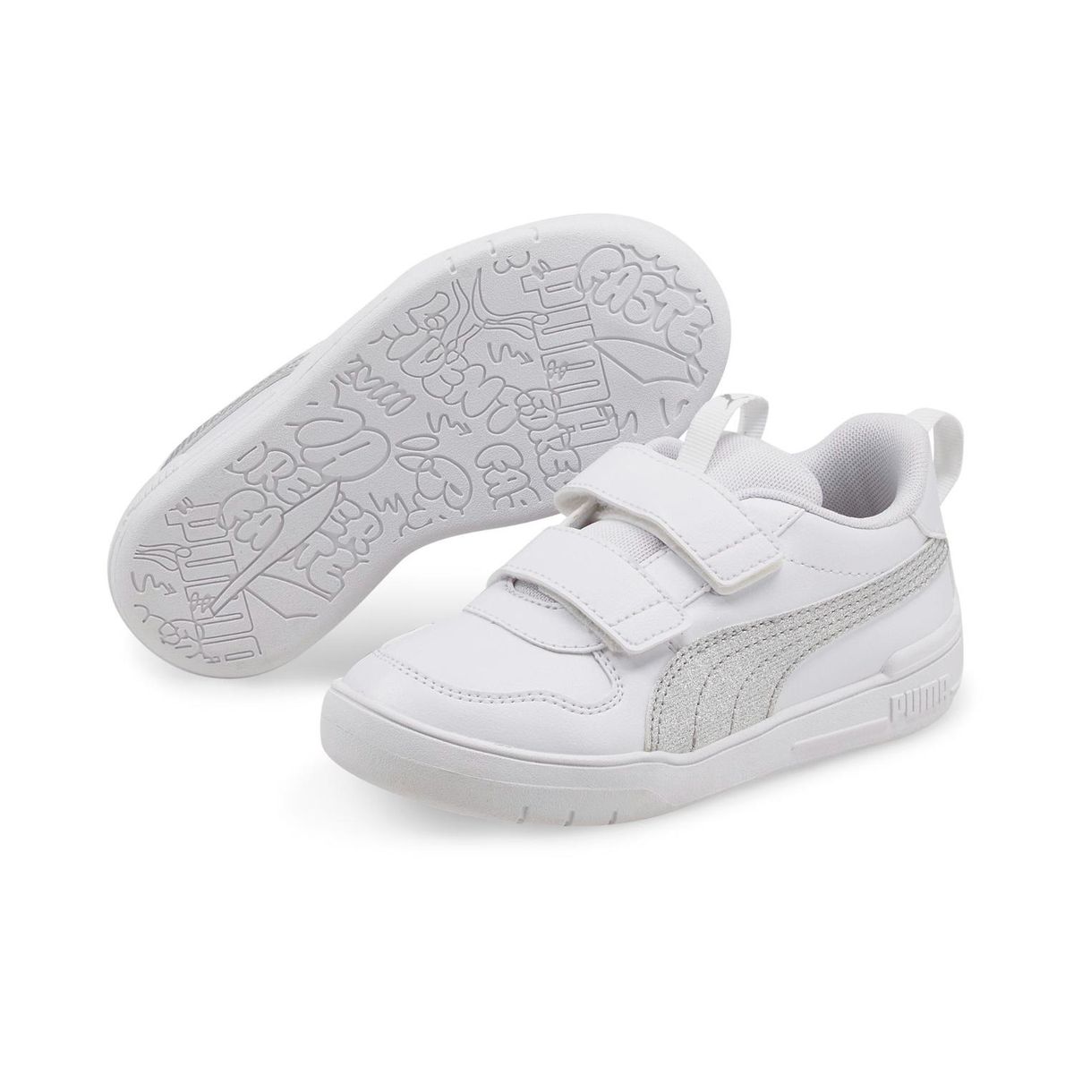 PUMA - Zapatillas Urbanas Niña Puma Multiflex Glitz Fs V Ps