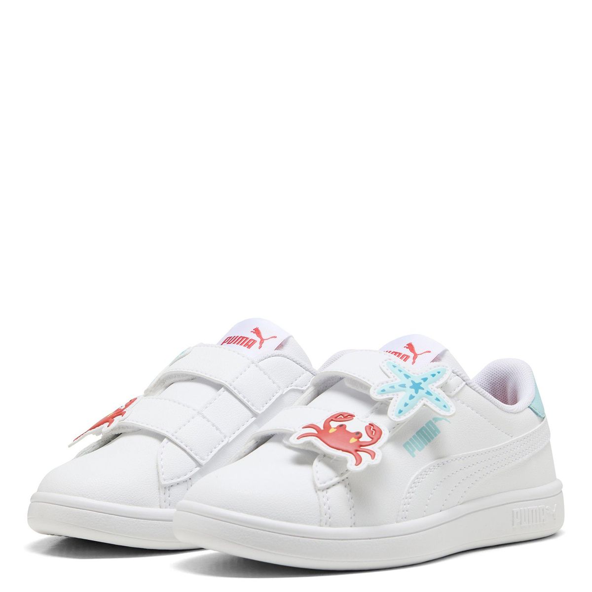 PUMA - Zapatillas Urbanas Smash 3.0 Badges V Ps Niño