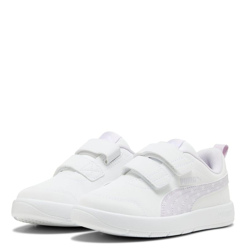PUMA - Zapatillas Urbanas Courtflex V3 Dotty V Ps Niña