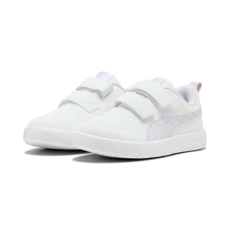 PUMA - Zapatillas Urbanas Courtflex V3 Dotty V Ps Niña