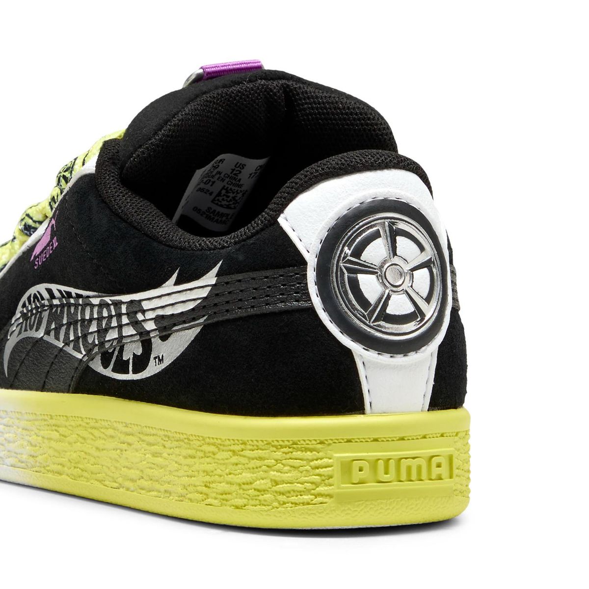 PUMA - Zapatillas Urbanas Suede Xl Hot Wheels Ps Niño