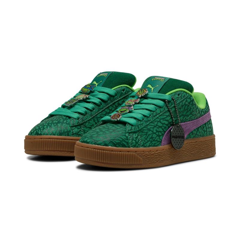 PUMA - Zapatillas Urbanas Suede Xl Tmnt Jr Niña