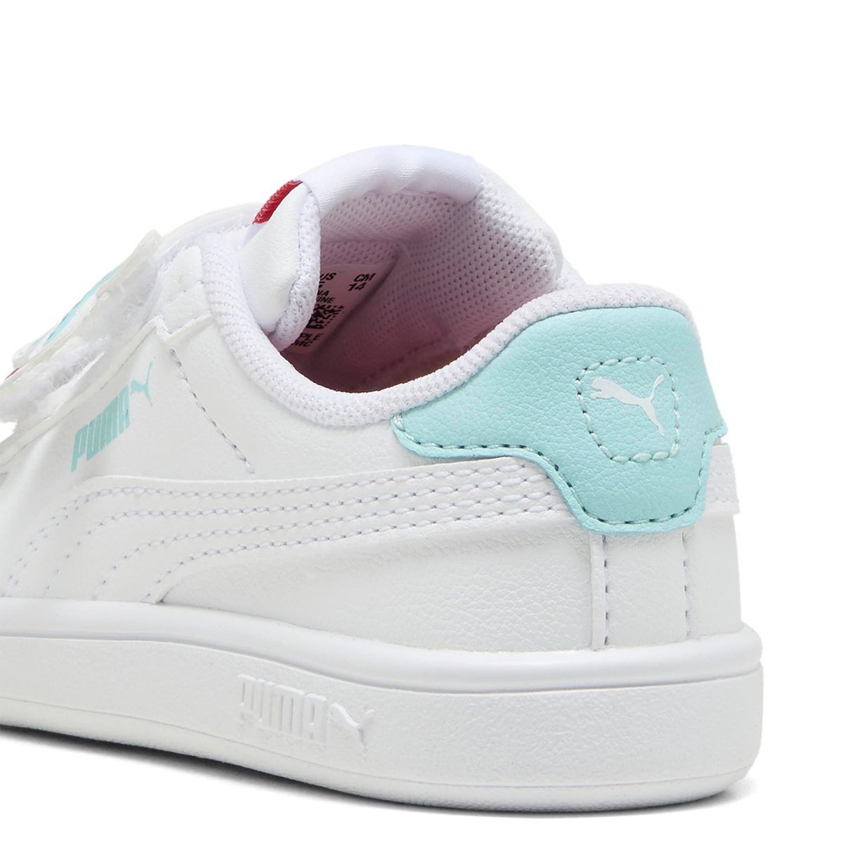 PUMA - Zapatillas Urbanas Smash 3.0 Badges V Inf Niño