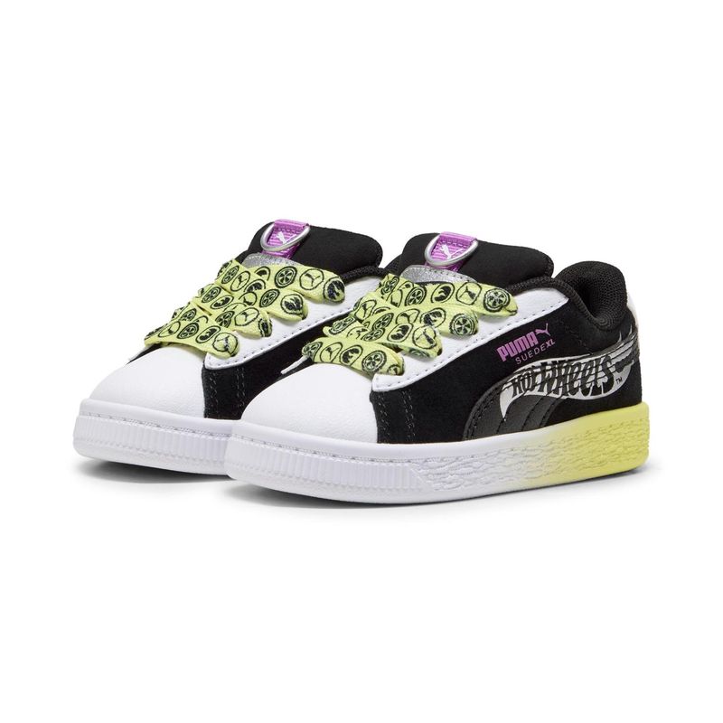 PUMA - Zapatillas Urbanas Suede Xl Hot Wheels Ac Inf Niño