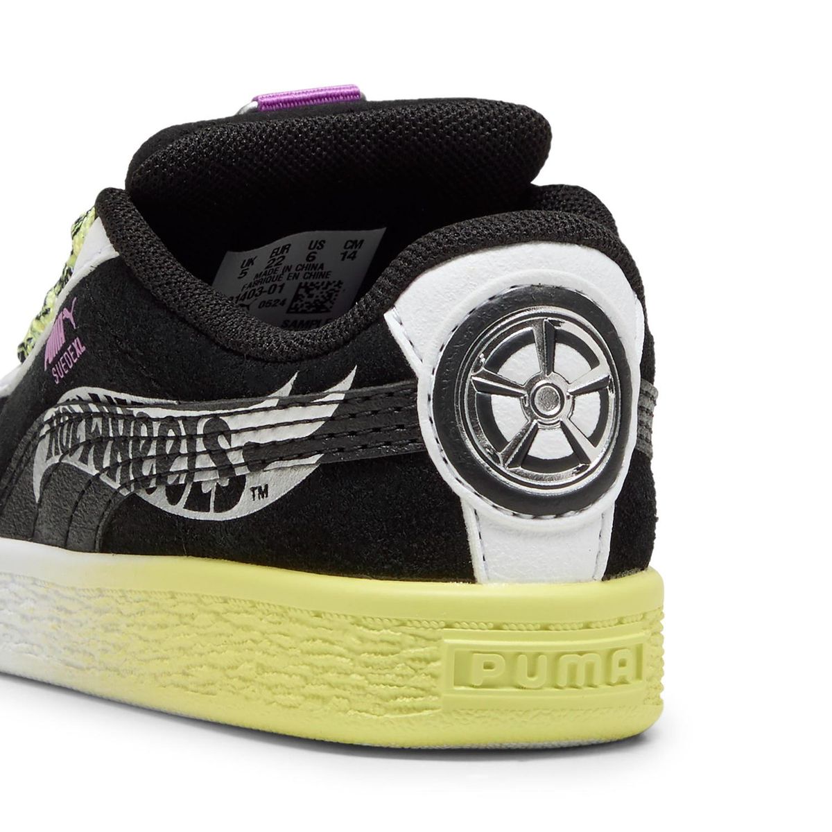 PUMA - Zapatillas Urbanas Suede Xl Hot Wheels Ac Inf Niño