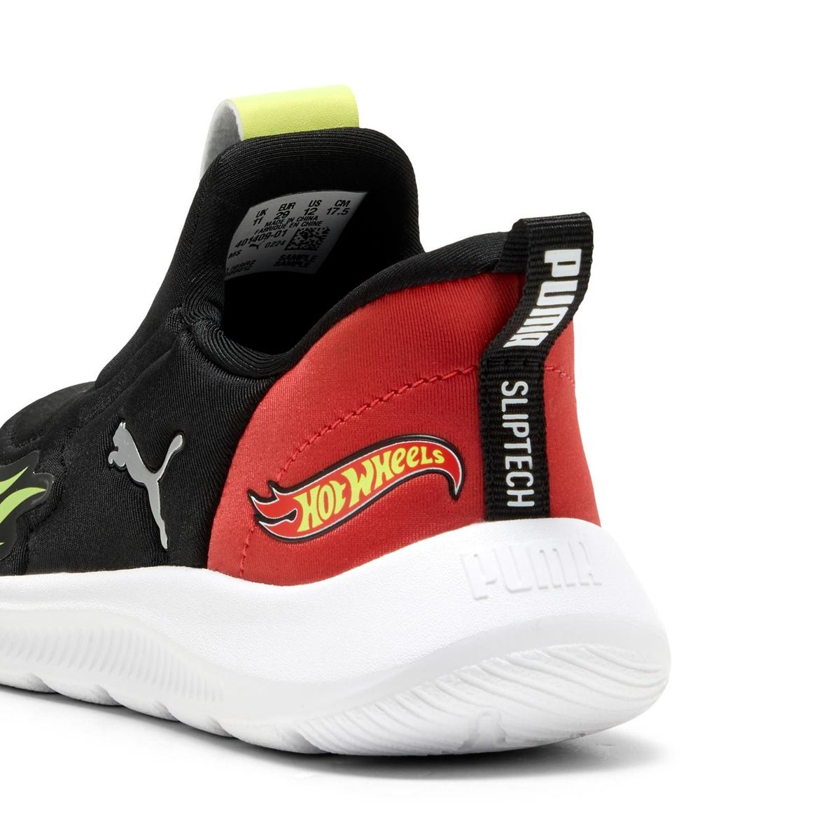 PUMA - Zapatillas Urbanas Fun Racer 2 Sliptech Hot Wheels Inf Niño