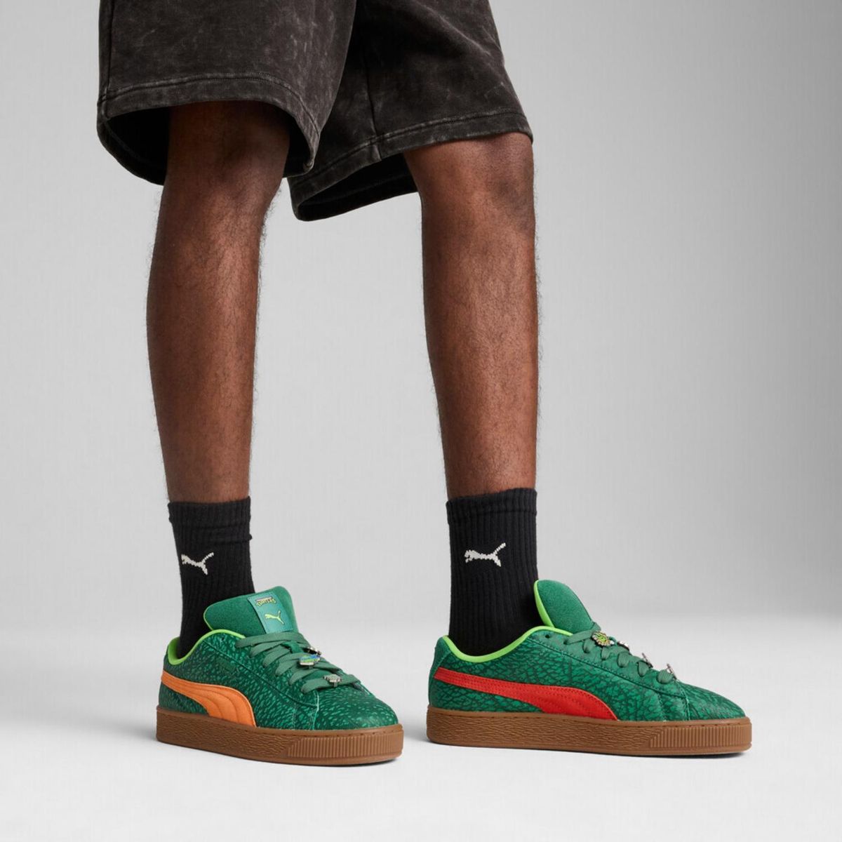 PUMA - Zapatillas Urbanas Suede Xl Tmnt Mujer Puma