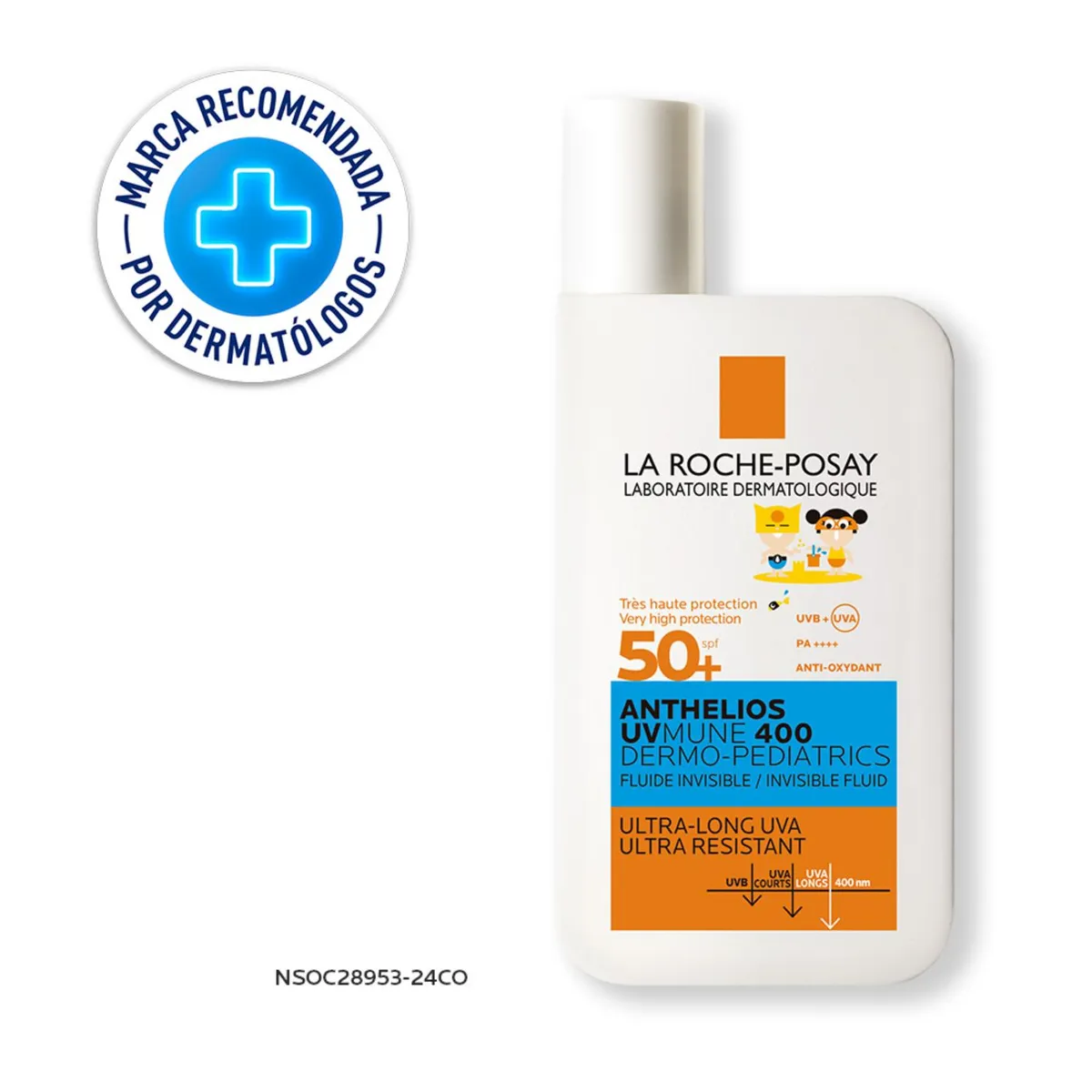 LA ROCHE POSAY - Protector Solar Anthelios Uvmune 400 Dermopediátrico Fps 50+ 50ml