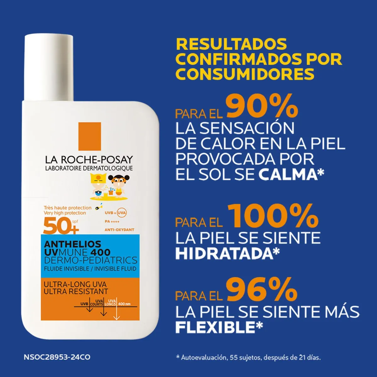 LA ROCHE POSAY - Protector Solar Anthelios Uvmune 400 Dermopediátrico Fps 50+ 50ml