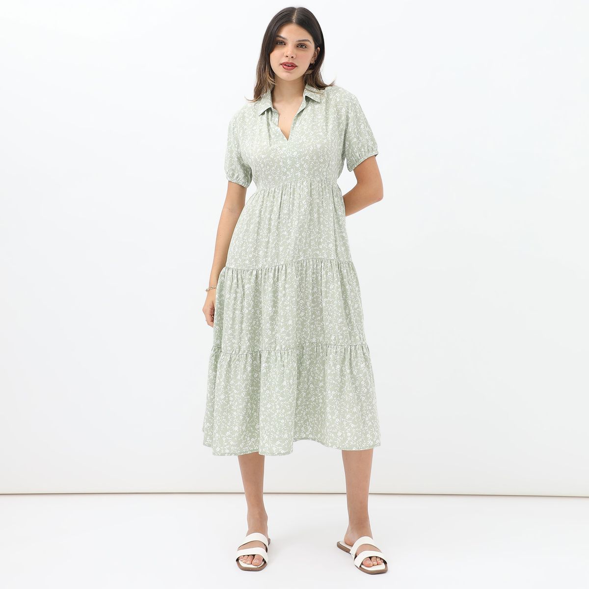 SYBILLA - Vestido Largo Casual Mujer Sybilla