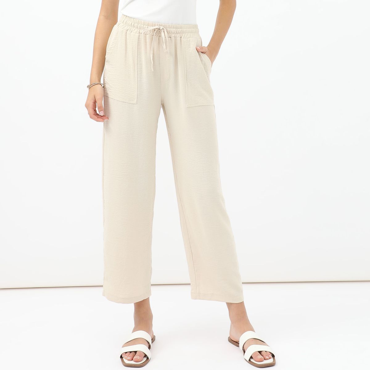 SYBILLA - Pantalón Básico Mujer Sybilla