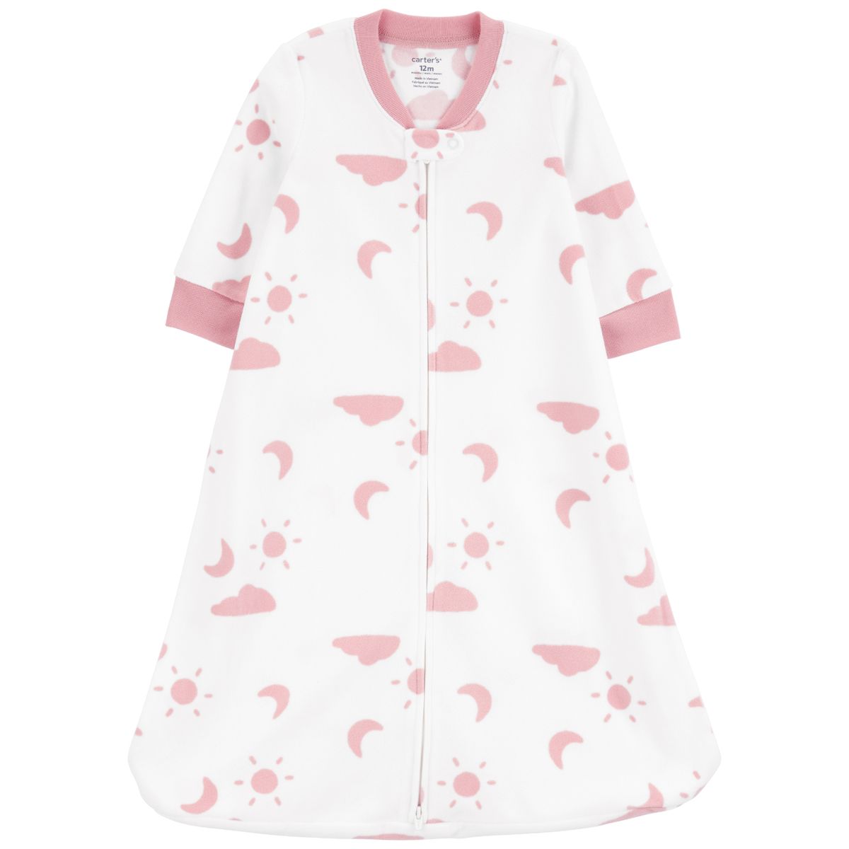 CARTER'S - Pijama Saco de Dormir Bebé Niña Polar Carters