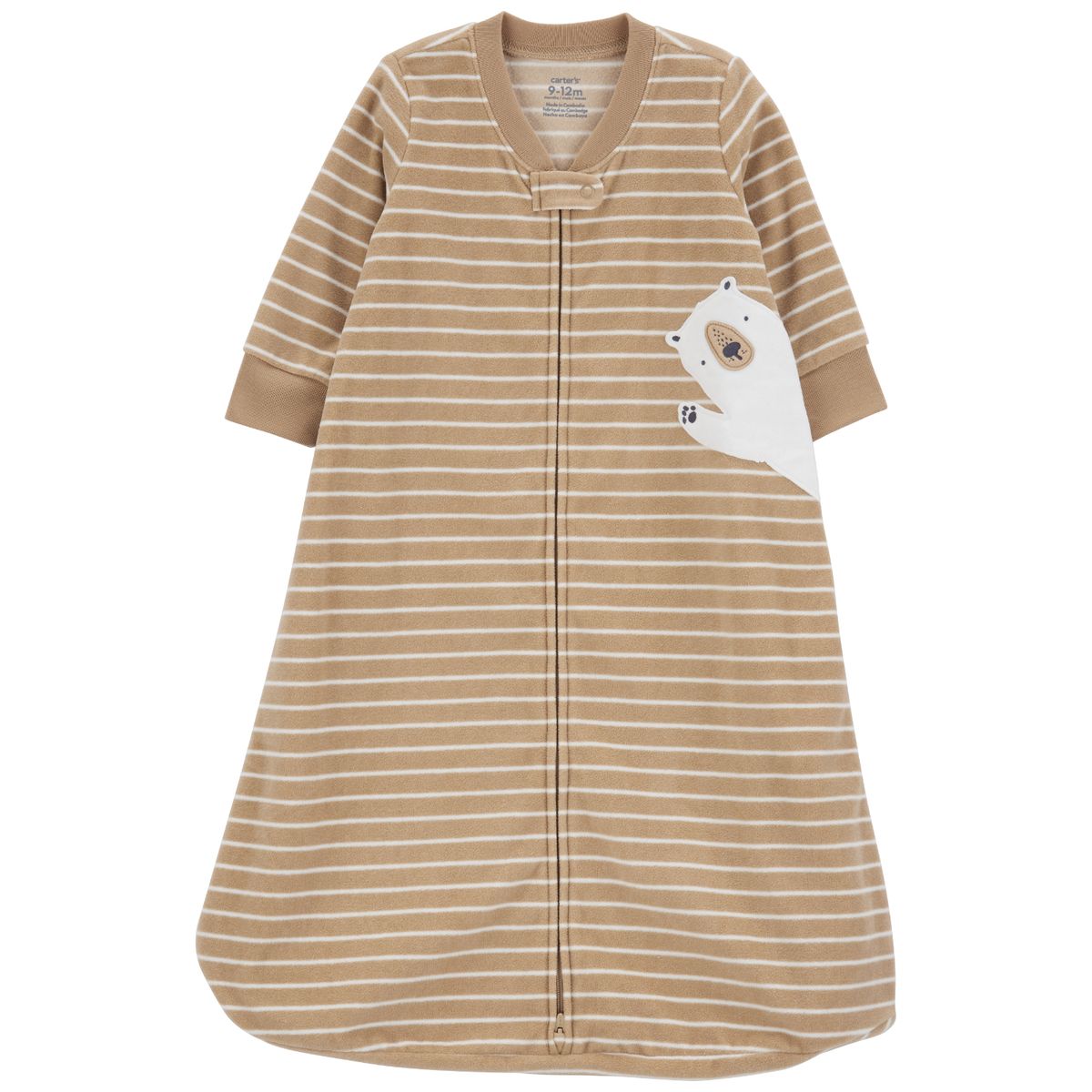 CARTER'S - Pijama Saco de Dormir Bebé Niño Niña Polar Carters