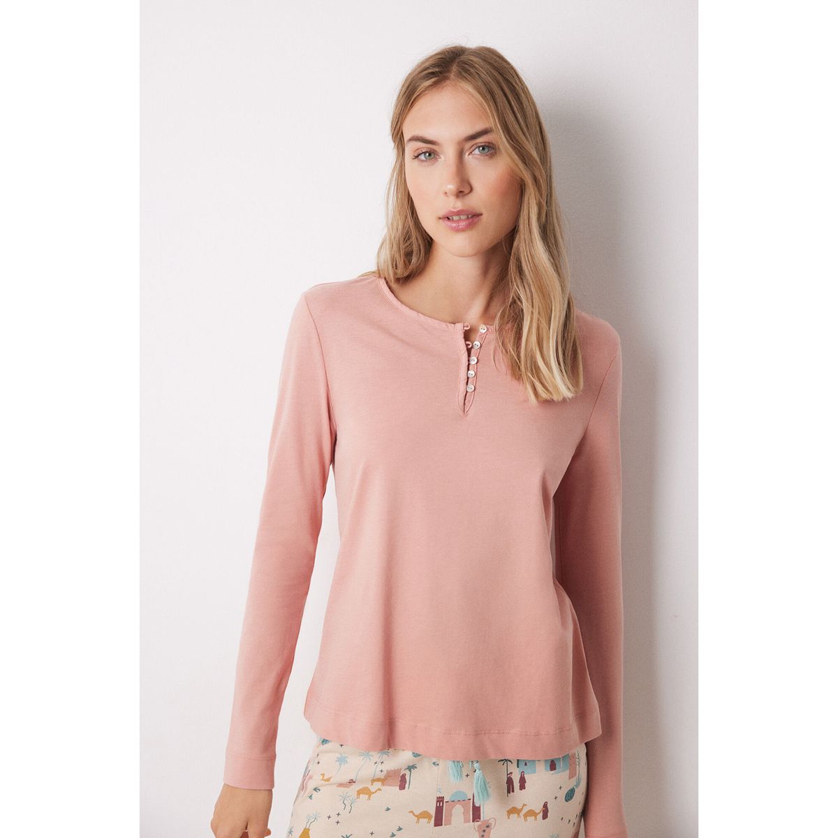 WOMEN SECRET - Polo Maga Larga Mujer