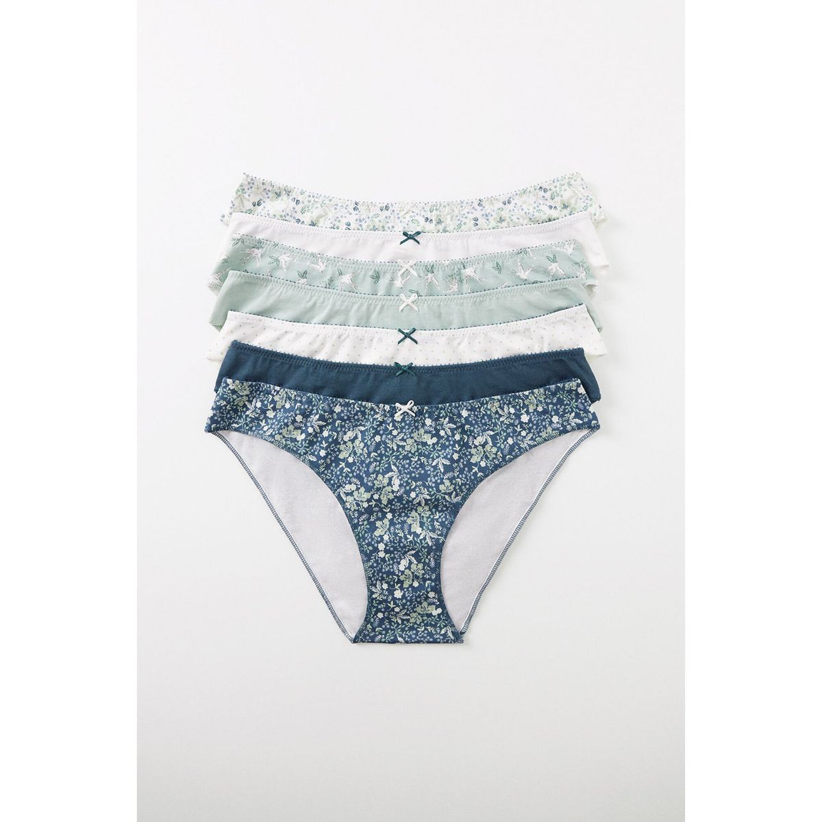 WOMEN SECRET - Pack X7 Calzon Algodón Mujer