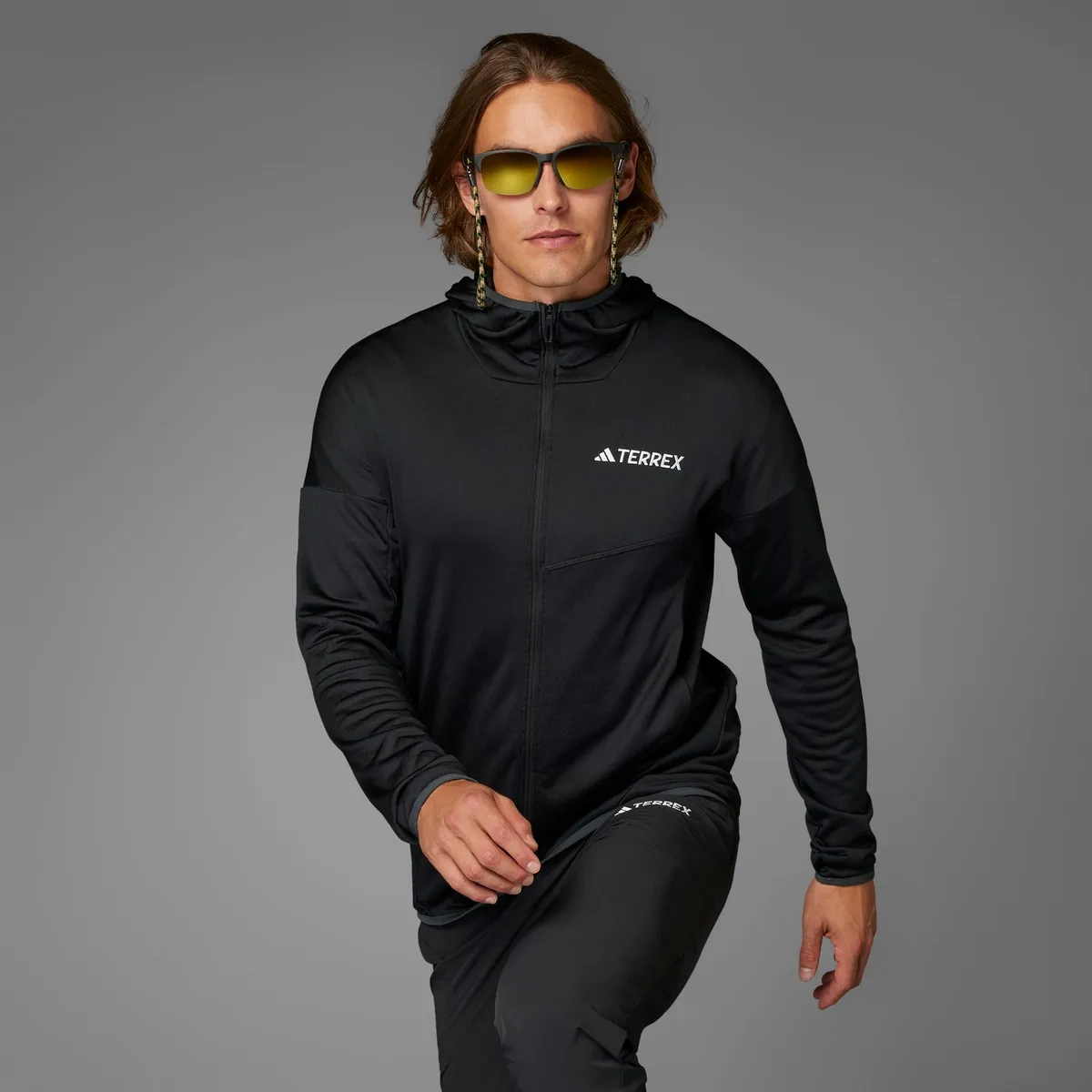 ADIDAS - Casaca Polar Senderismo Hombre Adidas Terrex