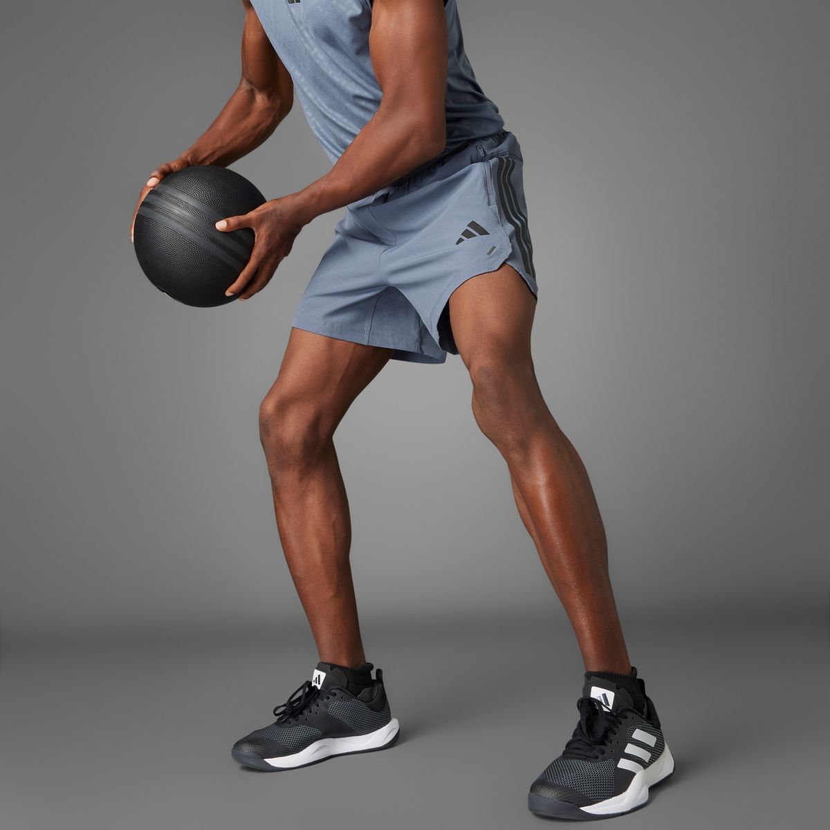 ADIDAS - Shorts Training Hombre Adidas Power 3 Tiras