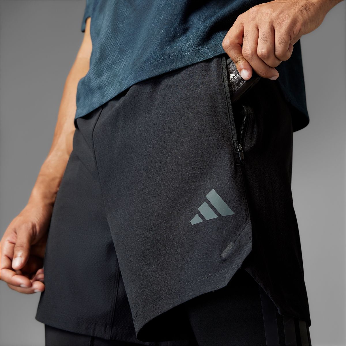 ADIDAS - Shorts Deportivos Hombre Adidas Power 2in1 Sho