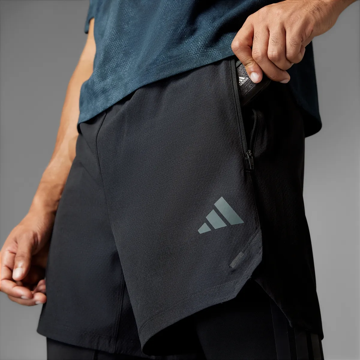ADIDAS - Shorts Deportivos Hombre Adidas Power 2in1 Sho