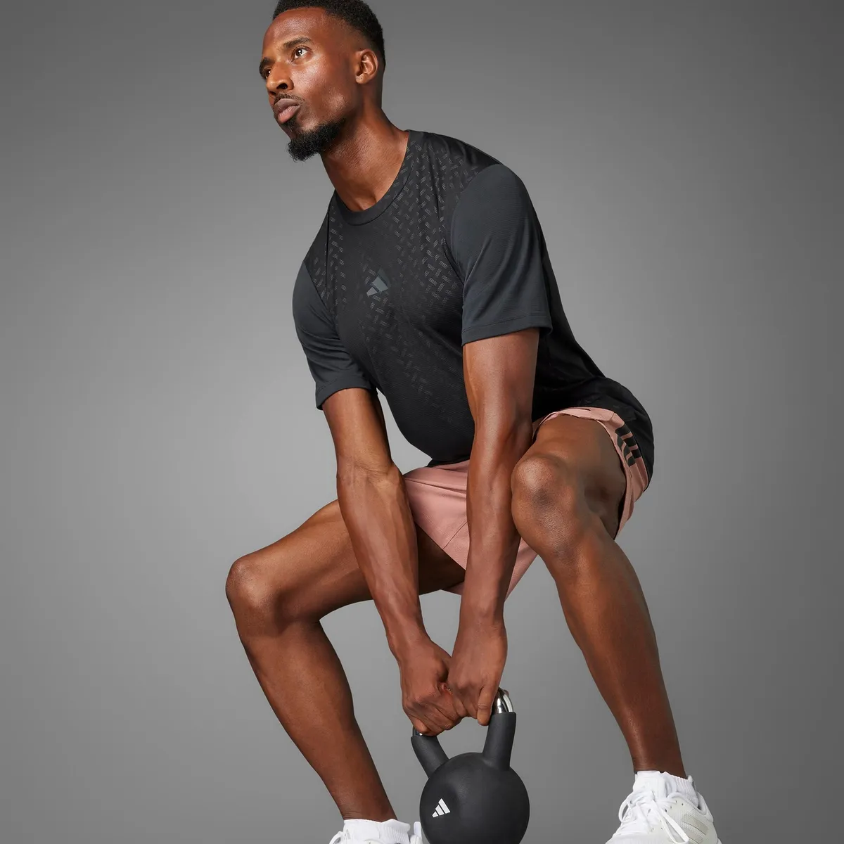 ADIDAS - Camiseta Training Hombre Adidas Power 3 Rayas