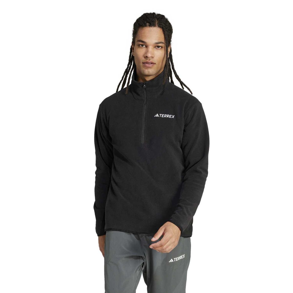 ADIDAS - Polera Half-zipper  Hombre Adidas Terrex 