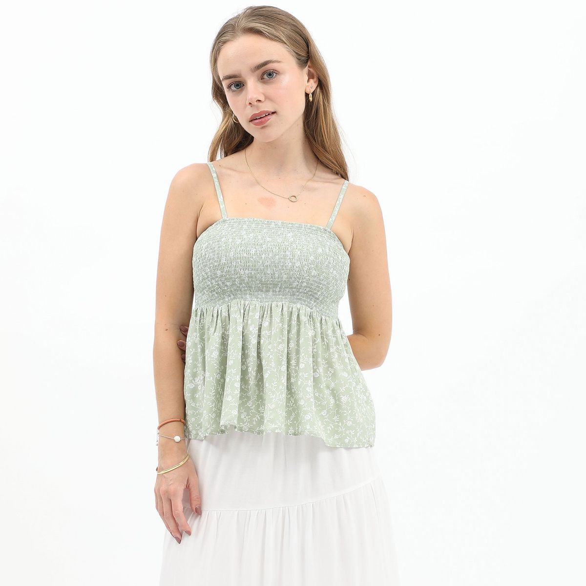 AMERICAN ABBEY - Blusa Sin Mangas Casual Mujer American Abbey