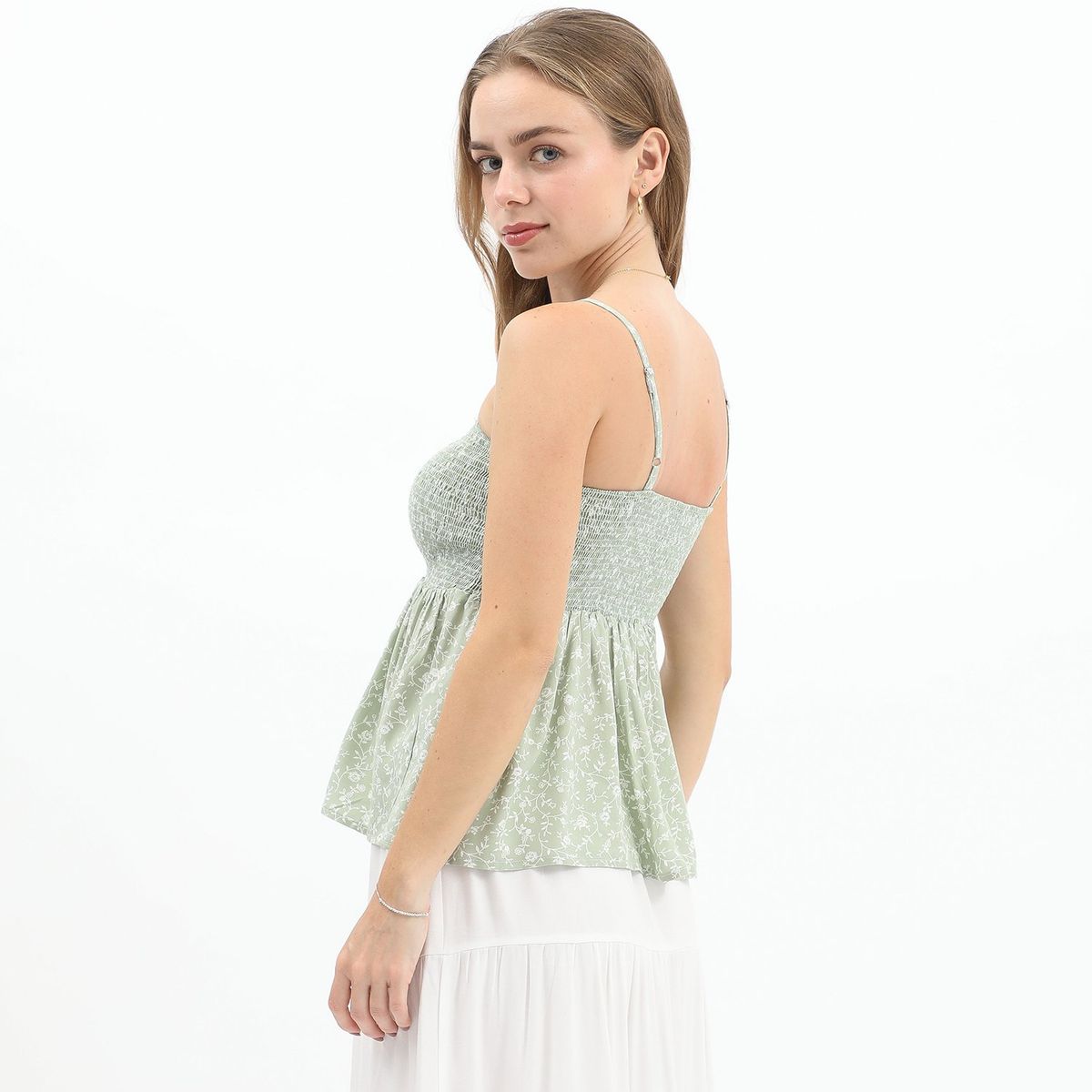 AMERICAN ABBEY - Blusa Sin Mangas Casual Mujer American Abbey