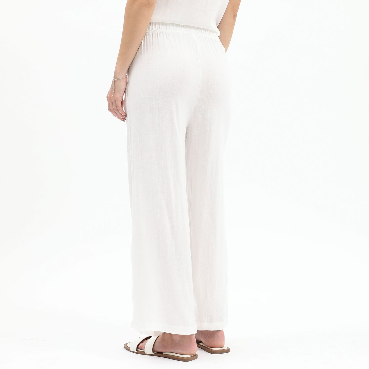 AMERICAN ABBEY - Pantalón Palazzo Casual Mujer American Abbey