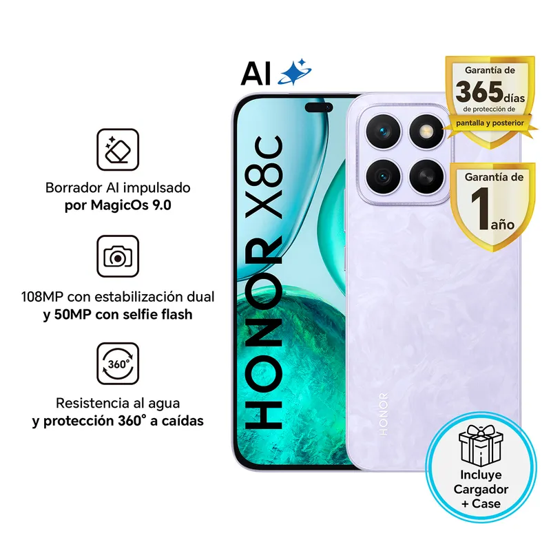 HONOR - Celular Honor X8c 8+256GB