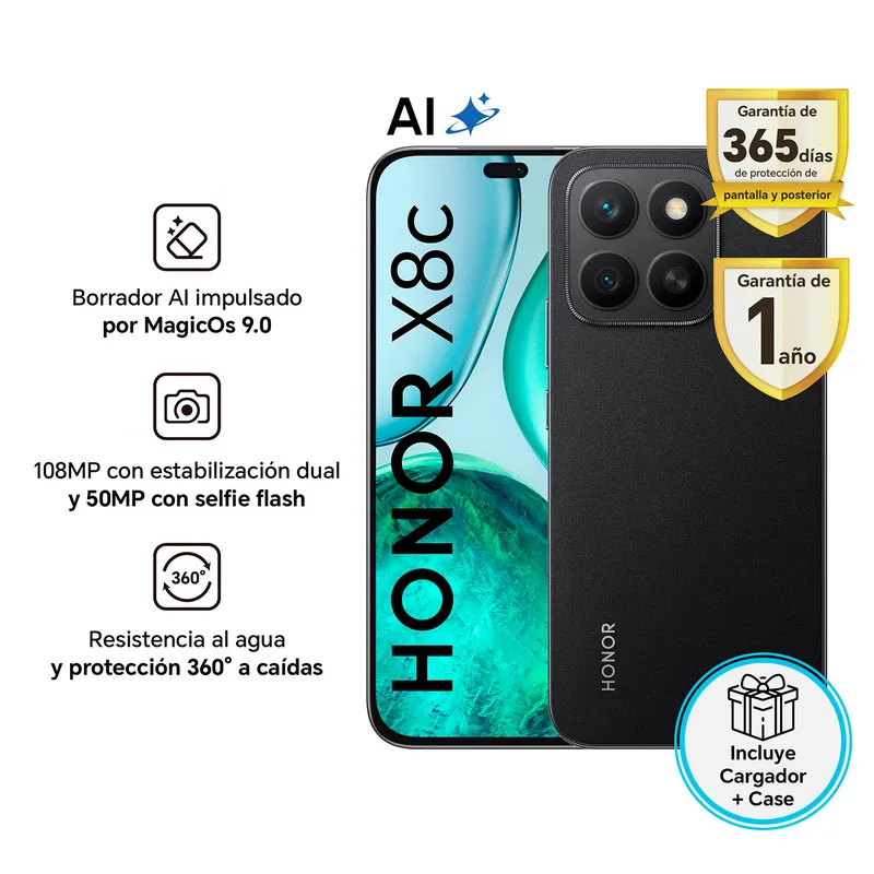 HONOR - Celular Honor X8c 8+256GB